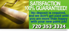 Satisfaction 100% Guaranteed